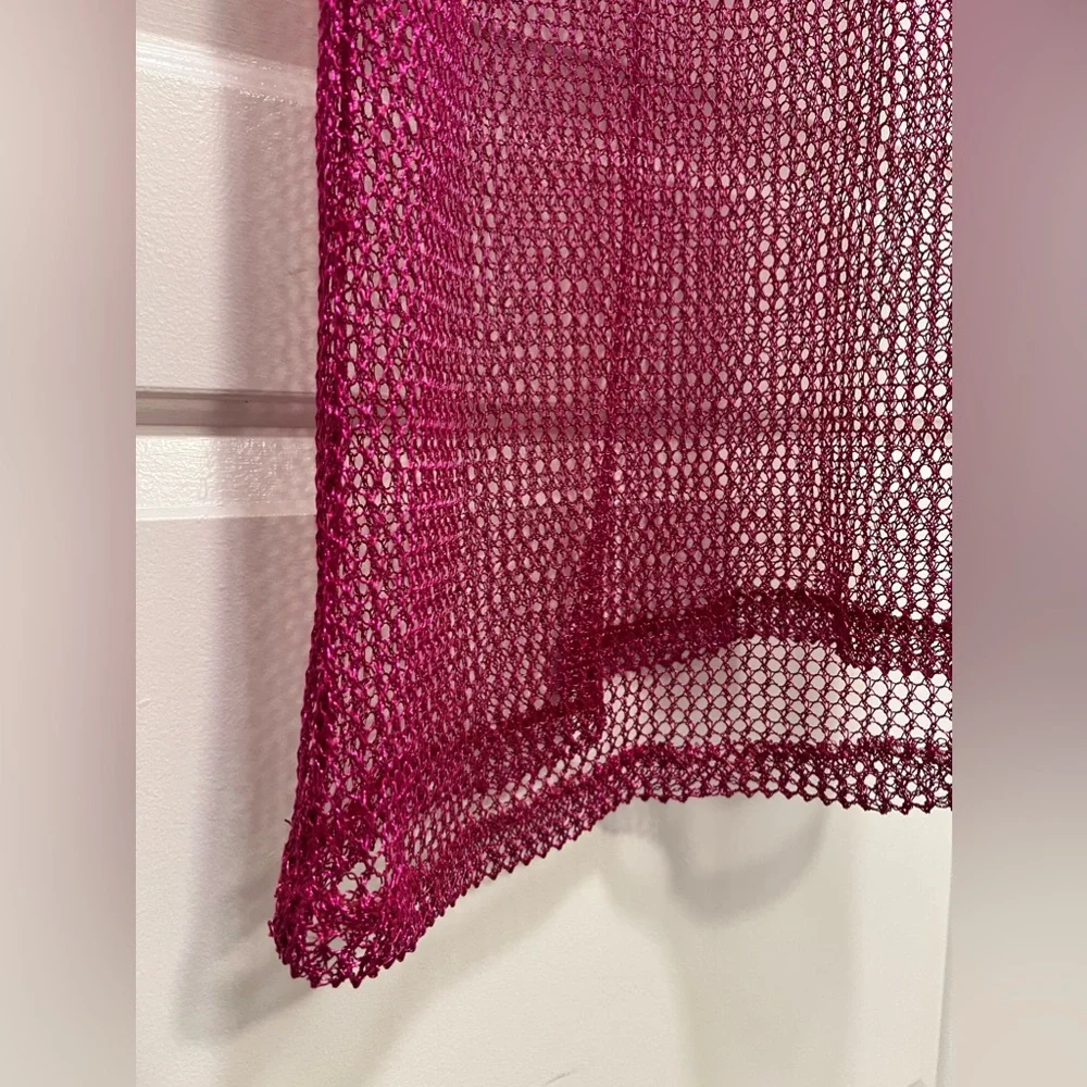 NWT Anim Miza Fishnet Beach Cover Up / Dress - Picture 9 of 13